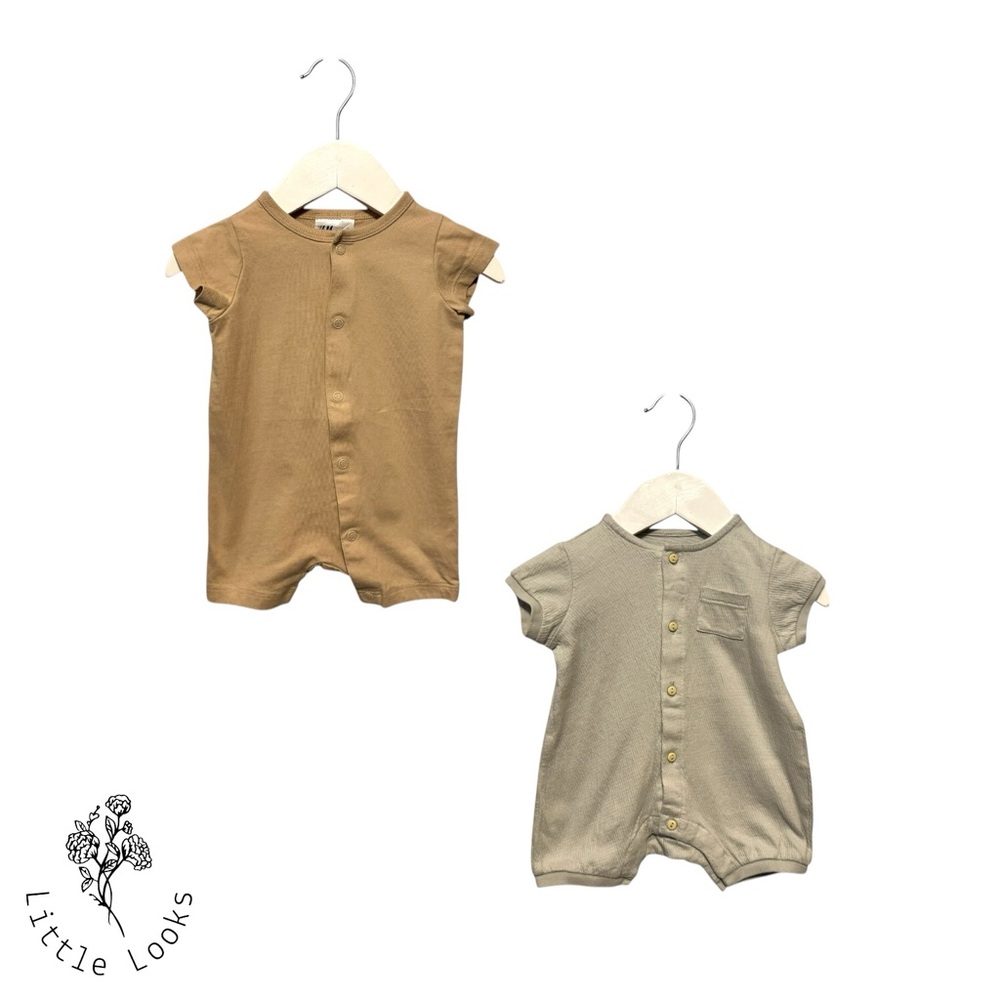 ⭐️ 5/$30 H&M Kids Romper Bundle (x2) size Newborn